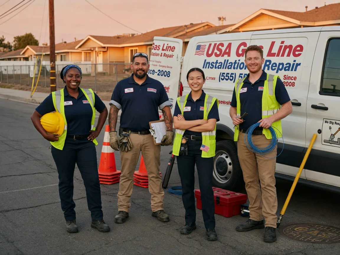 Gas Line Installation company in Columbus Junction, IA